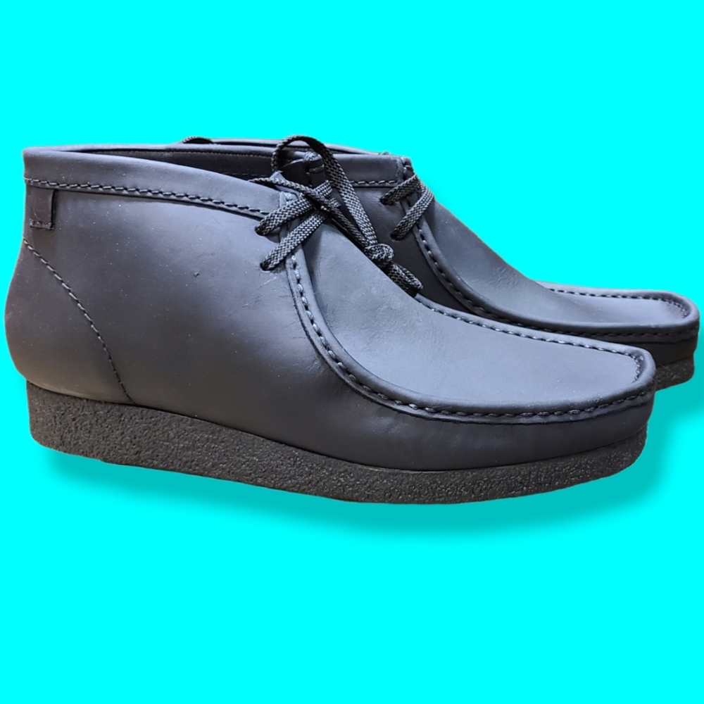 Clarks Shacre boot- black leather